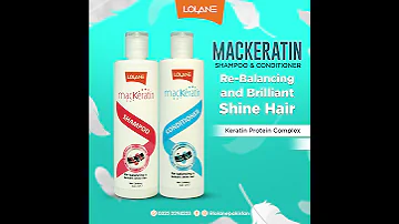 Lolane Mac Keratin Shampoo And Conditioner 