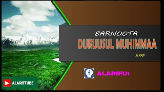 DURUUSUL MUHIMMAA  BAABA 12 FFA