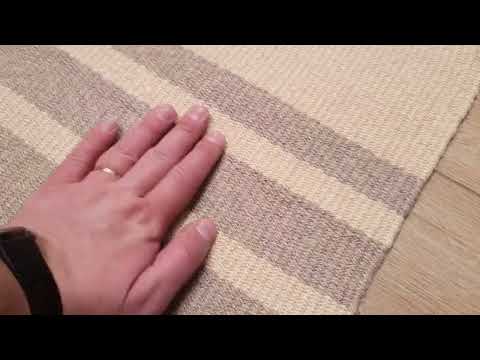 Çizgi Desenli Makine Dokuma Kilim inceleme videosu kapak görseli