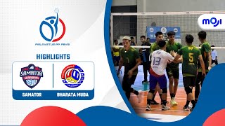 Samator 3-0 Bharata Muda Highlight Piala Ketum Pp Pbvsi Moji