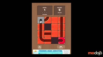 Unroll Me: Unblock The Slots - Level 1  3 Stars (iPhone/iPad)