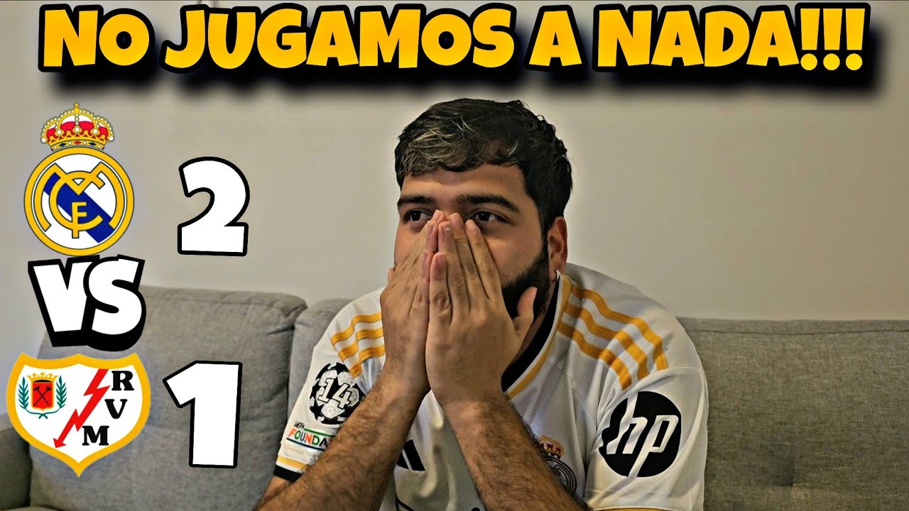 Real Madrid 2–1 Rayo Vallecano | Penalti al final y cero fútbol 😤 - YouTube