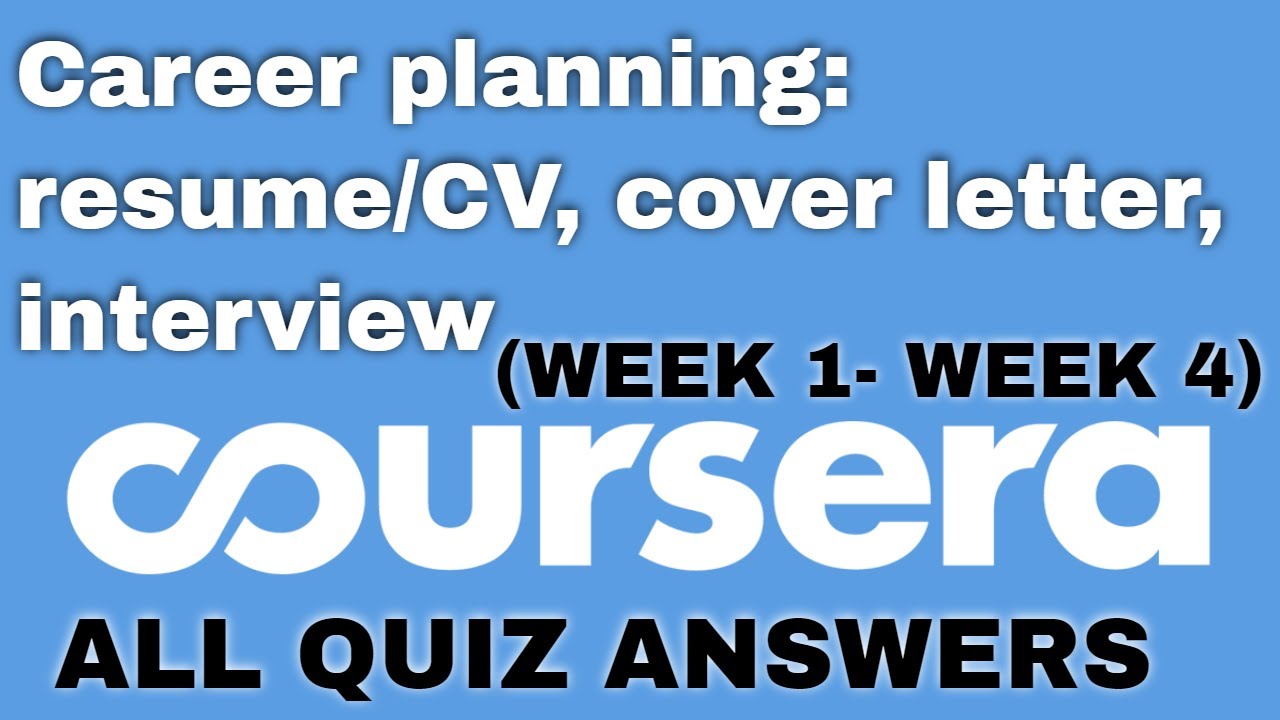 writing winning resumes and cover letters coursera quiz answers