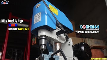 Review máy ta rô TỰ ĐỘNG ĐẢO CHIỀU bằng ly hợp SWJ-12D (Clutch tapping machine M12)