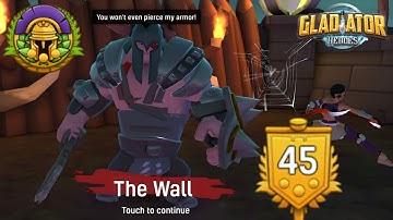 Gladiator Heroes - The Wall Mission 45 Boss