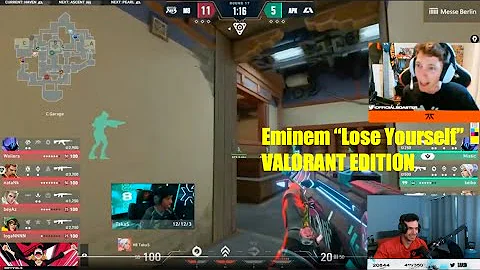 FNATIC Boaster Sings Eminem's "Lose Yourself" Valorant Edition - SEN Tarik Reacts