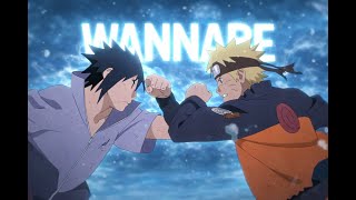 Naruto Vs Sasuke Amv Song Wannabe