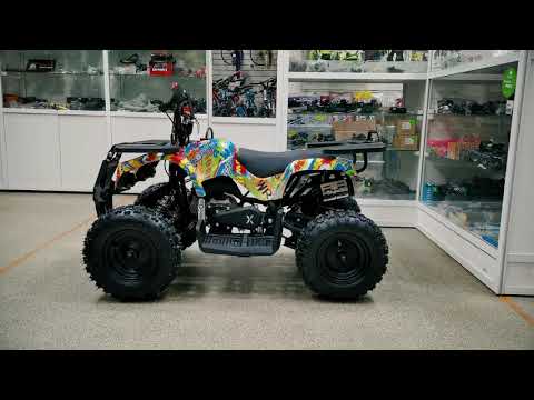 Обзор детского квадроцикла MOTAX ATV Mini Grizlik X-16 (мех.стартер)