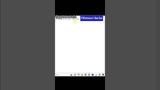 Fibonacci series in python using while loop #python #programming #ytshorts #youtubeshorts