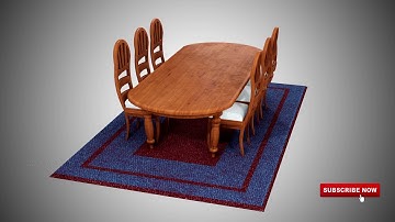 Table and Axe - Blender 2.80 Beta Eevee Realtime rendering