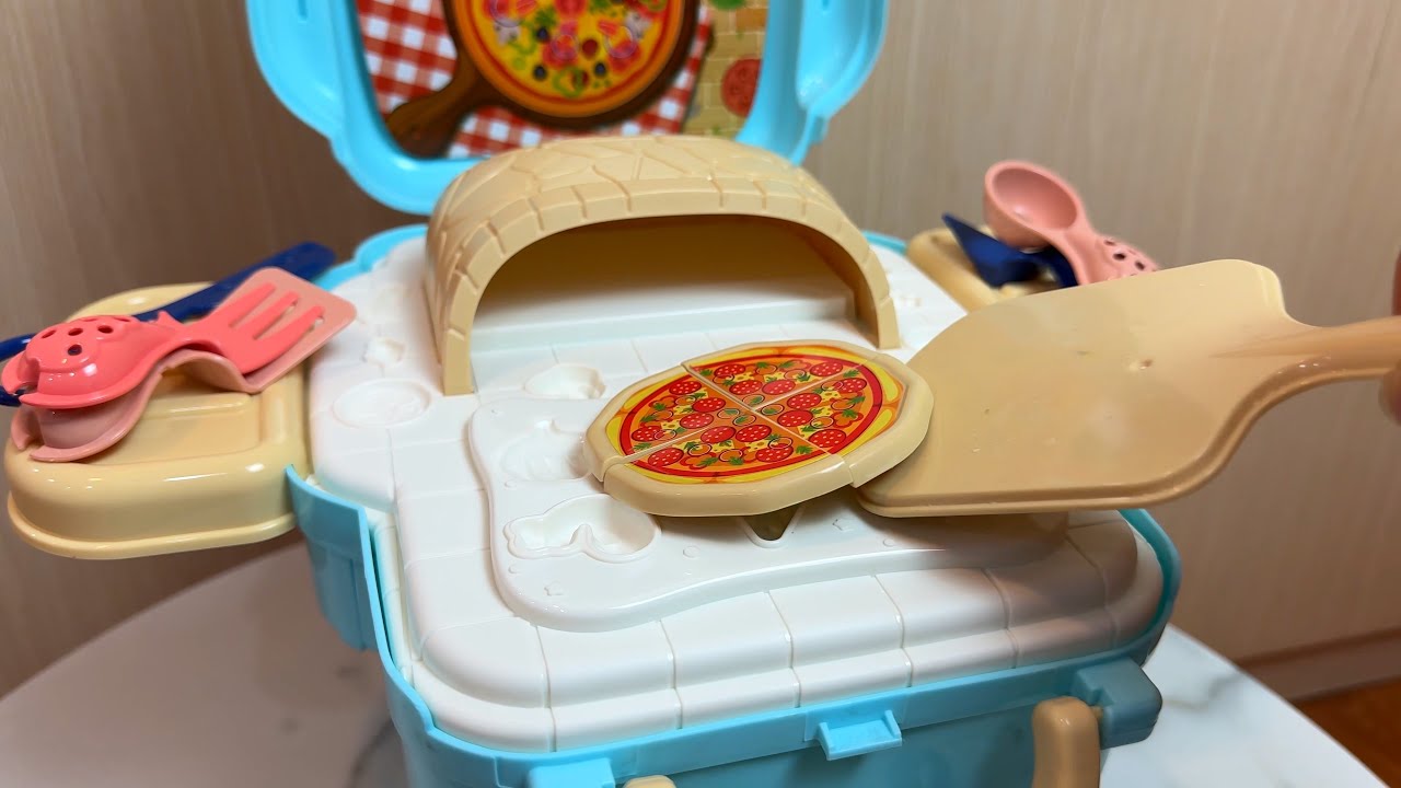 ASMR Toy Unboxing (No Talking) | Magic Dough Pizza Set | Satisfying Packaging Sounds