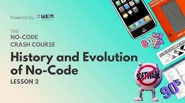 History and Evolution of No Code | Lesson 2 No Code Crash Course | WEM APAC