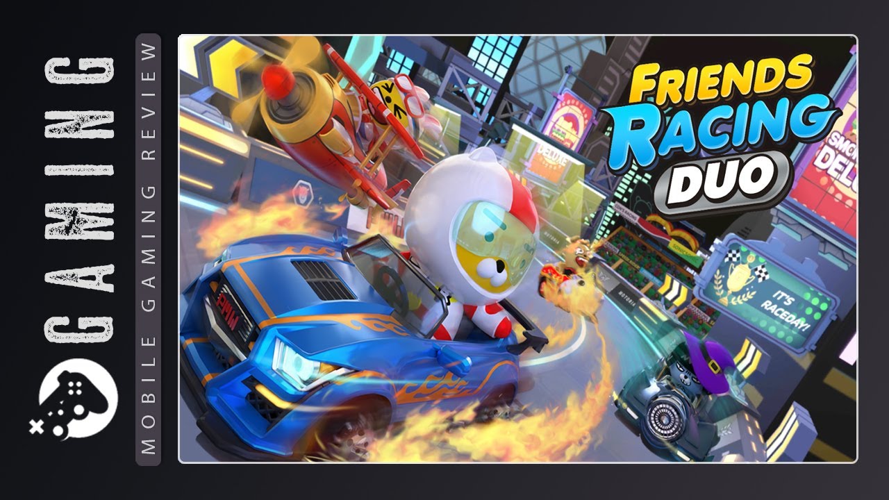 FRIENDS RACING DUO (EN) (iOS / Android) Gameplay - YouTube
