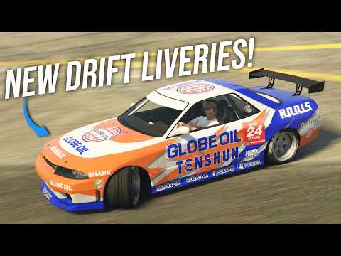 GTA 5: New Drift Car Liveries & Event Week Info! (Kortz Center Heist DLC Dripfeed)