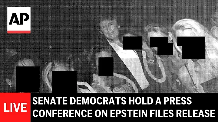LIVE: Democrats hold a press conference on the Epstein files release