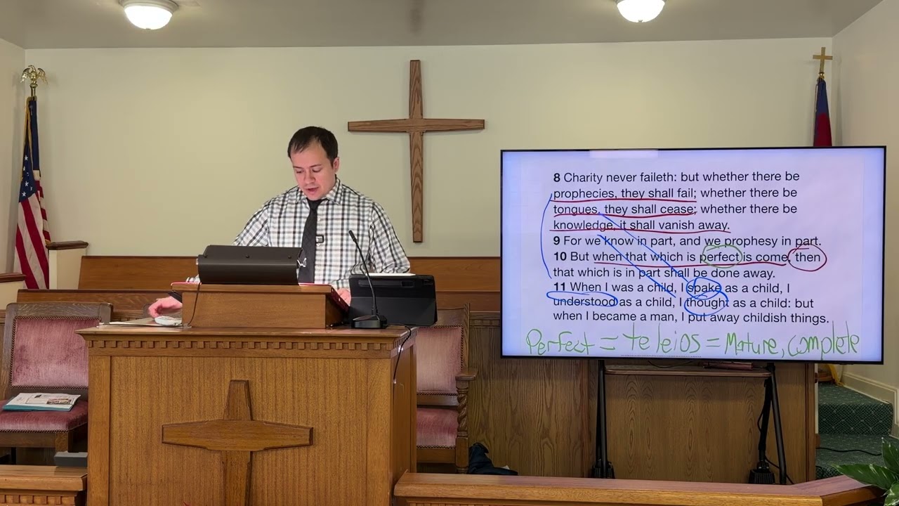 "Grown-Up Church" (1 Corinthians 13:8-1)