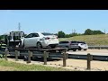 Arlington Police- Traffic Accident Car is TOTALED !!! 