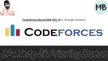 33. Codeforces Round 694 (Div. 2) A. Strange Partition : JAVA