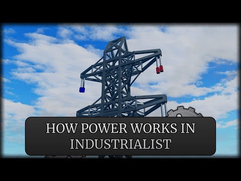 Roblox Industrialist: How Power Works