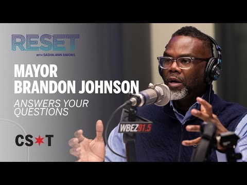 Mayor Brandon Johnson takes questions live on WBEZ | Crime, CTA, tariffs and DOGE lawsuit