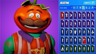 Tomatohead Skin Showcase With All Fortnite Dances & Emotes