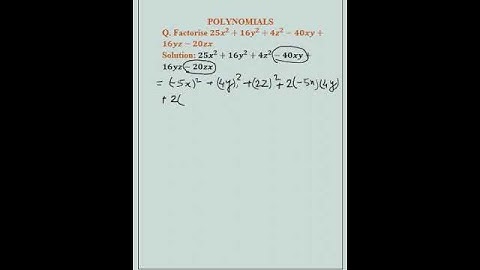 Factorization of Polynomials🔥| Question and Answer Using Identities | #mathematicsshalaforclass9