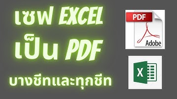 เซฟ excel เป็น pdf (บางชีทและทุกชีท)