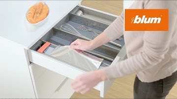 ORGA-LINE foil dispenser:  dispenser for foil in a drawer | Blum