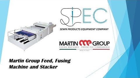 Martin Group Feeder, Fusing System and Stacker | Top-of-the-Line Equipment for Production