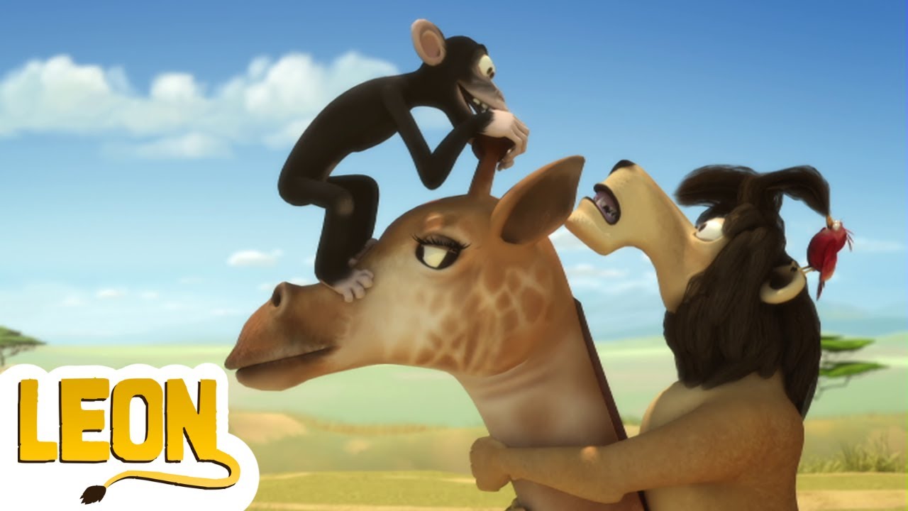 Leon: The Crazy Monkey 🐒 Jungle Cartoon For Kids 🦁 HooplaKidz Toons