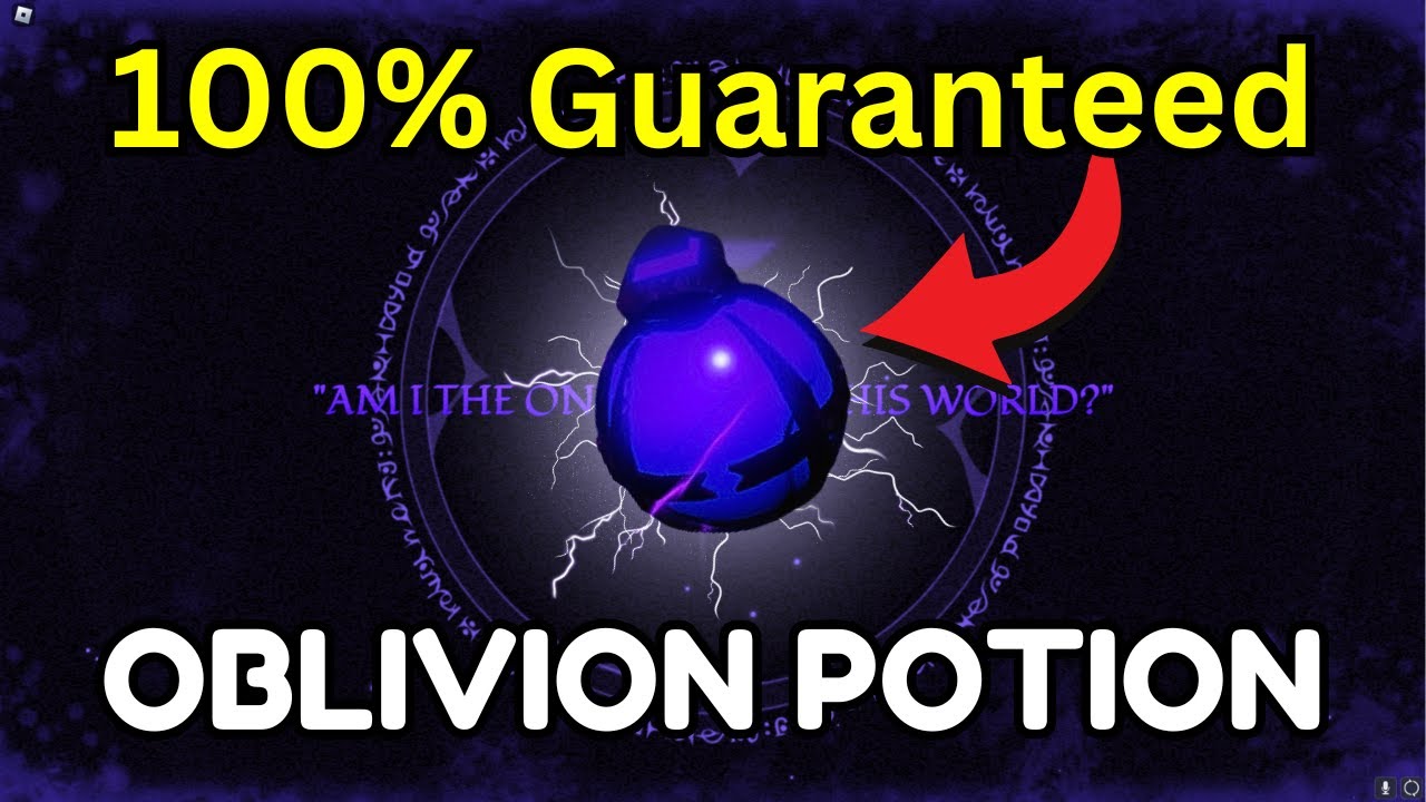 Potion Rng White How to get OBLIVION POTION guaranteed in Era 9 - Sol's RNG - YouTube