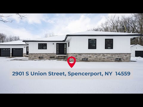 2901 S Union Street, Spencerport, NY home video tour