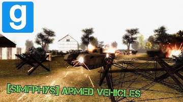 Gmod Addons: [Simfphys] Armed Vehicles