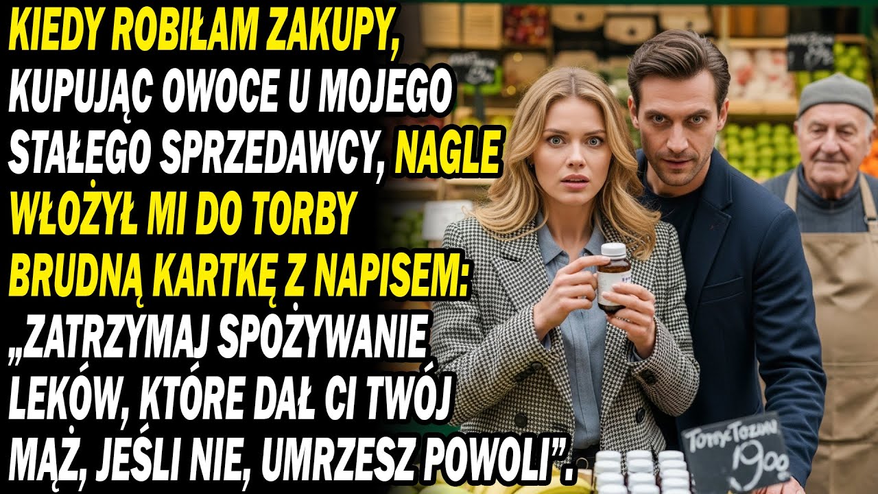 😱💊Przestań Brać Leki Od Męża – Treść Listu Od Sprzedawcy Owoców. Szok Przez Cały Czas Mąż...