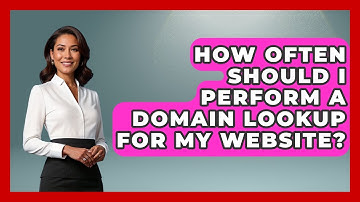 How Often Should I Perform a Domain Lookup for My Website? - Domain And Hosting Gurus
