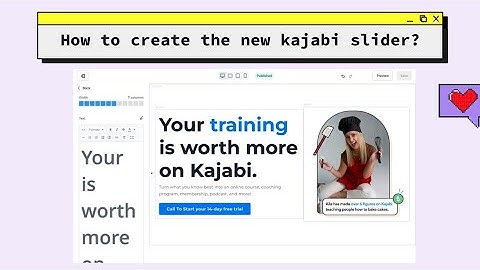 Change Text and Images simultaneously - Kajabi New Slider (2023)