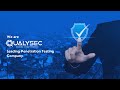 Leading penetration testing company  qualysec technologies  company overview