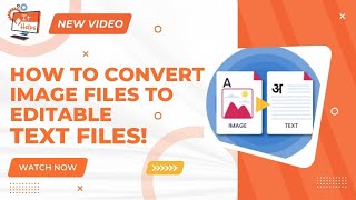 How to convert image (JPG/PNG) to editable text - Free & Easy