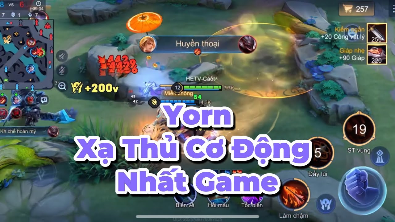 Cười VL Biến Yorn Thành Xạ Thủ Cơ Động Nhất Game Sát thương Siêu Khổng Lồ Ai Cũng Khiếp Sợ