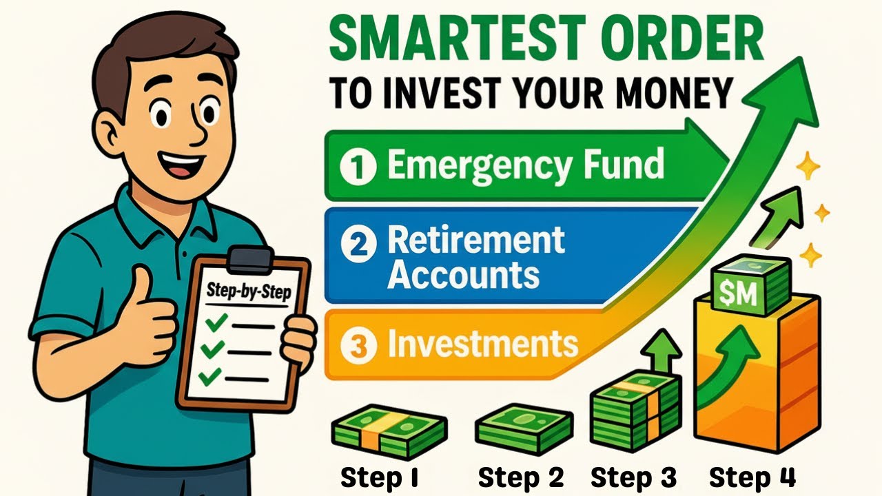 The Smartest Order to Invest Your Money (Step-by-Step) - YouTube