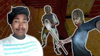 EVIL GRANNY AND GRANDPA HOUSE ESCAPE - GRANNY 3 - Zombie Granny creepy horror full gameplay screenshot 3