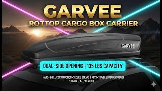 Garvee Rooftop Cargo Box Review | 12 Cu Ft Hard Shell Carrier for Travel