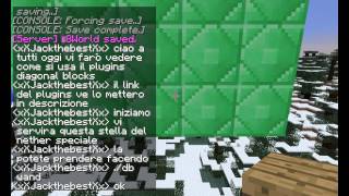 minecraft:come usare diagonal blocks