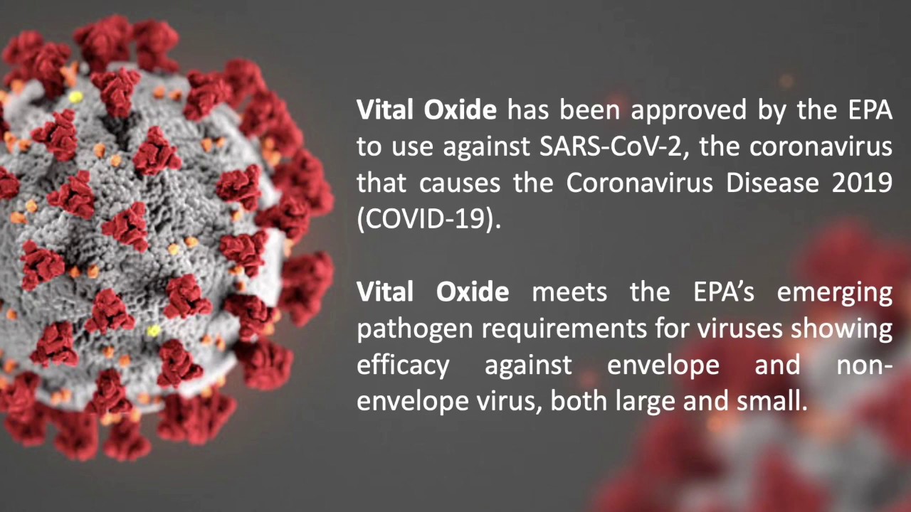 Vital Oxide Cleaning Demo COVID-19