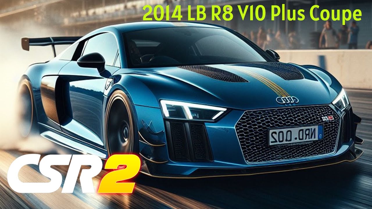 CSR2 | 2014 LB R8 V10 Plus Coupe | Tune & Shift Pattern for 10.750 ...