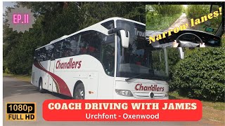 Coach Driving With James Ep.11  POV Urchfont to Oxenwood