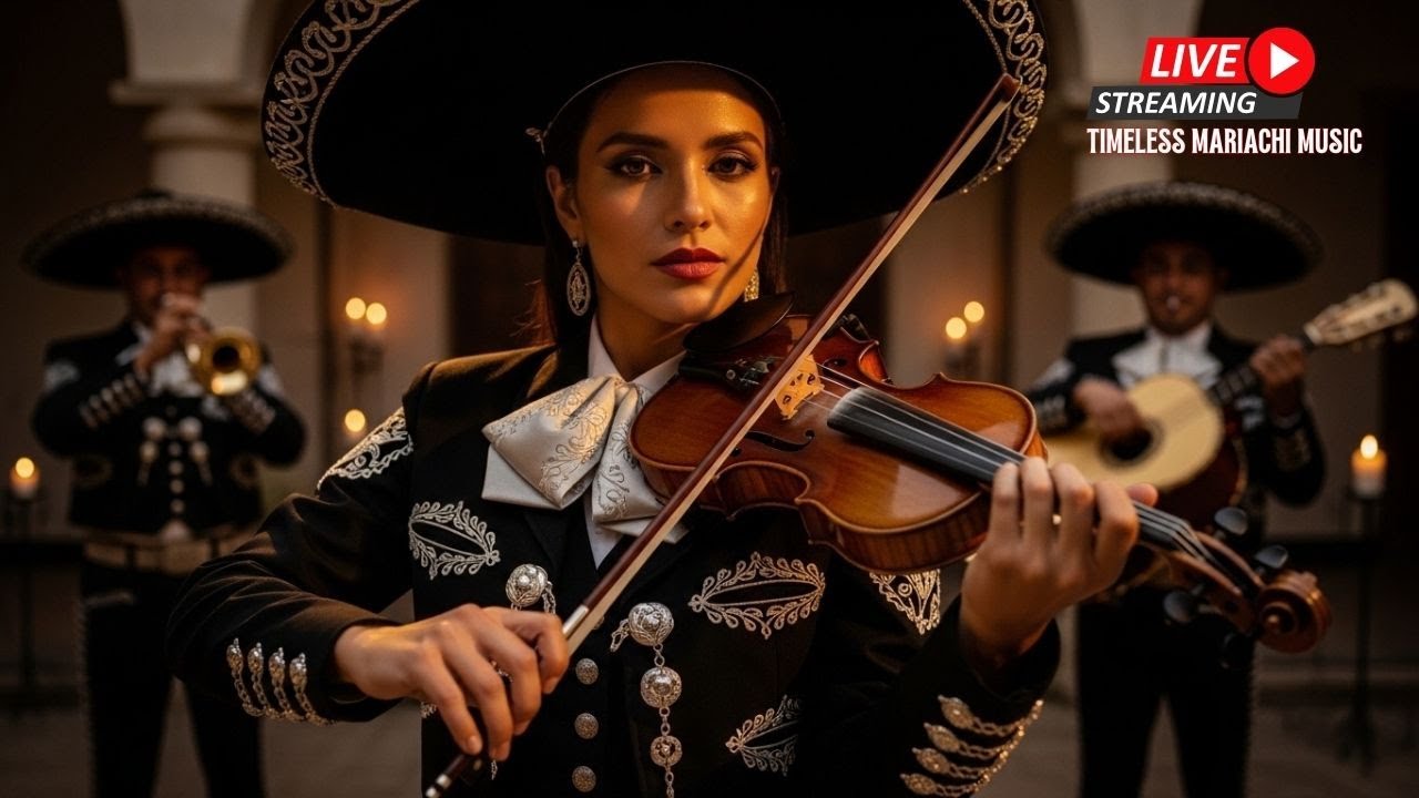 Timeless Mariachi Violin Live Session | Violín Mariachi Instrumental en ...