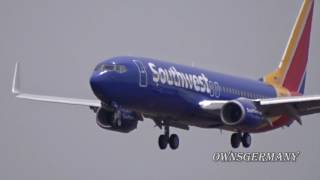 First Flight of Southwest Boeing 737-800 N8534Z w/ Missed Approach by OwnsGermany 5,417 views 6 years ago 1 minute, 48 seconds