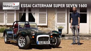 Essai Caterham Super Seven 1600, conduite sans filtre Resimi