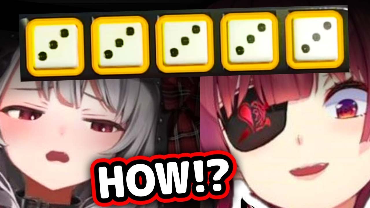 Marine Rolls All 3's and Destroys Sakamata【Hololive】